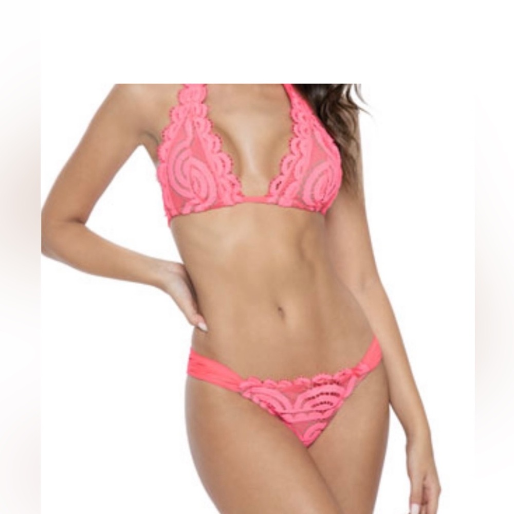pilyq (PQ) halter lace bikini set